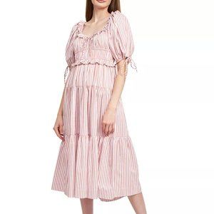 En Saison Tiered Midi Dress (Size XS)